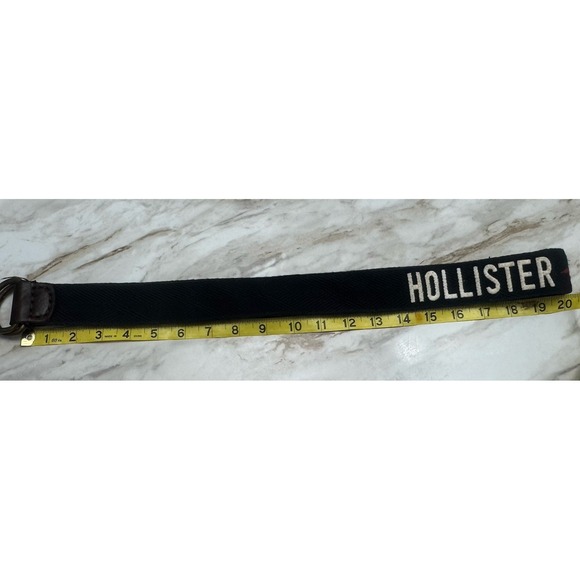 Hollister Other - Hollister D-ring Belt Adjustable M/L 40'  Red‎ Bird Navy Blue